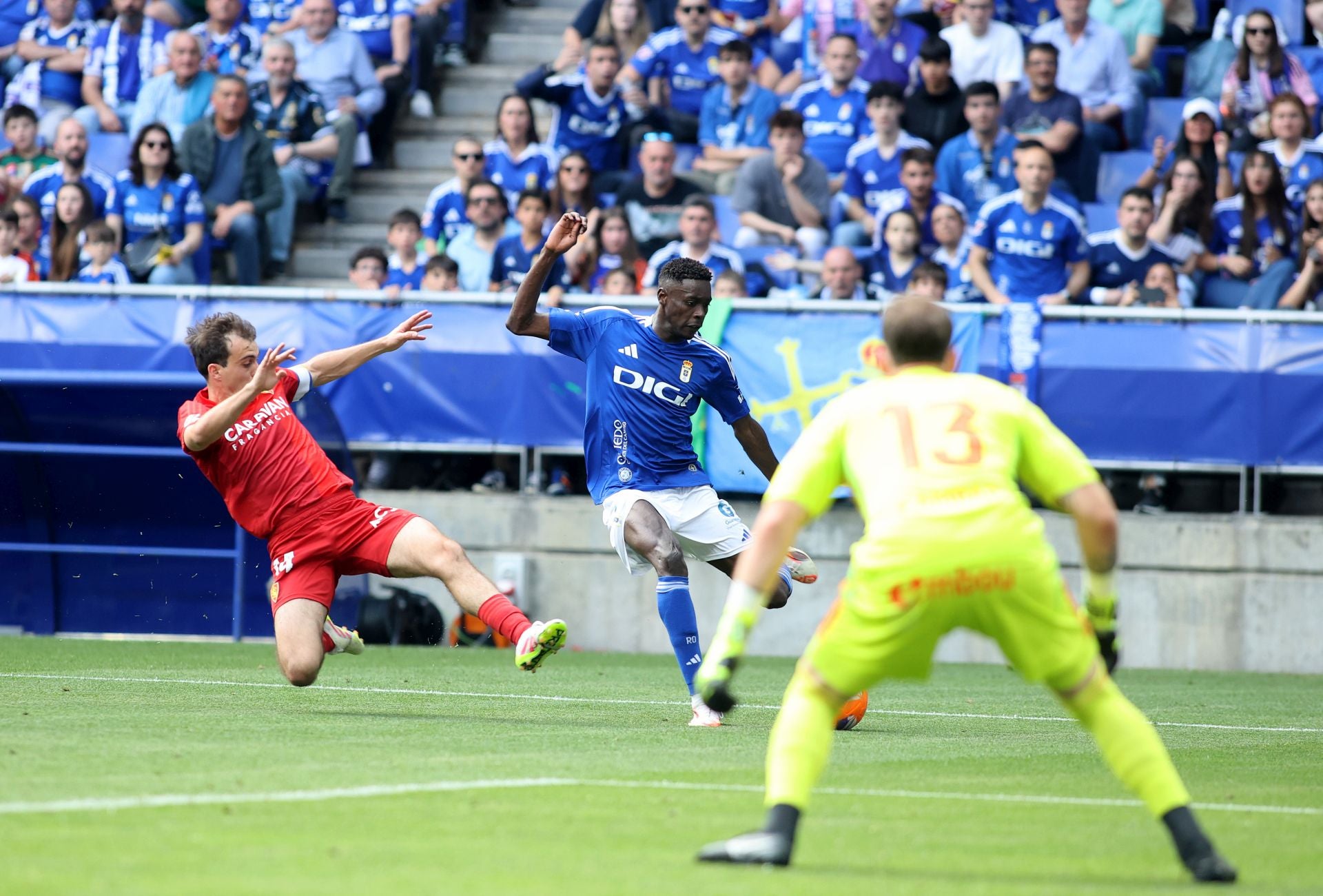 Las mejores imágenes del Real Oviedo 1-0 Real Zaragoza