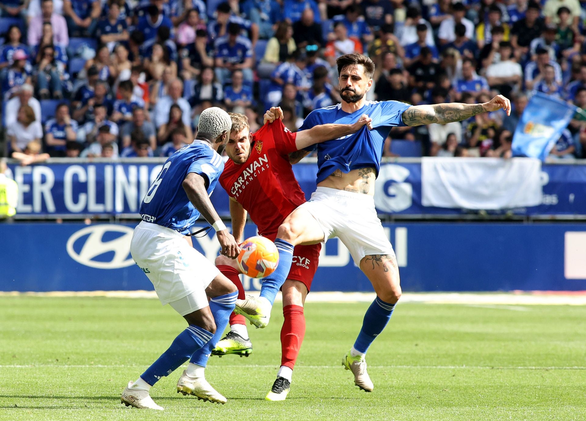 Las mejores imágenes del Real Oviedo 1-0 Real Zaragoza