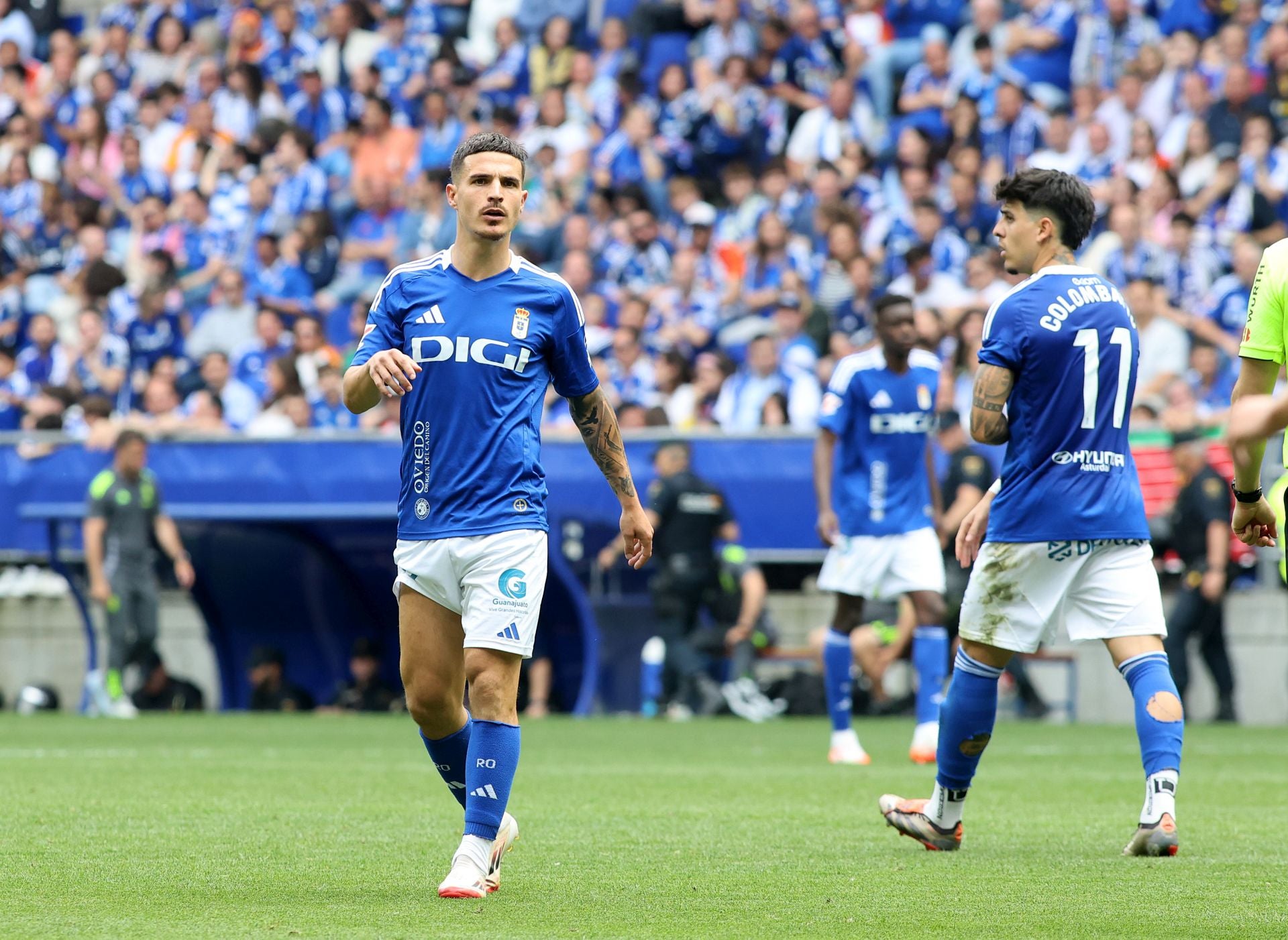 Las mejores imágenes del Real Oviedo 1-0 Real Zaragoza