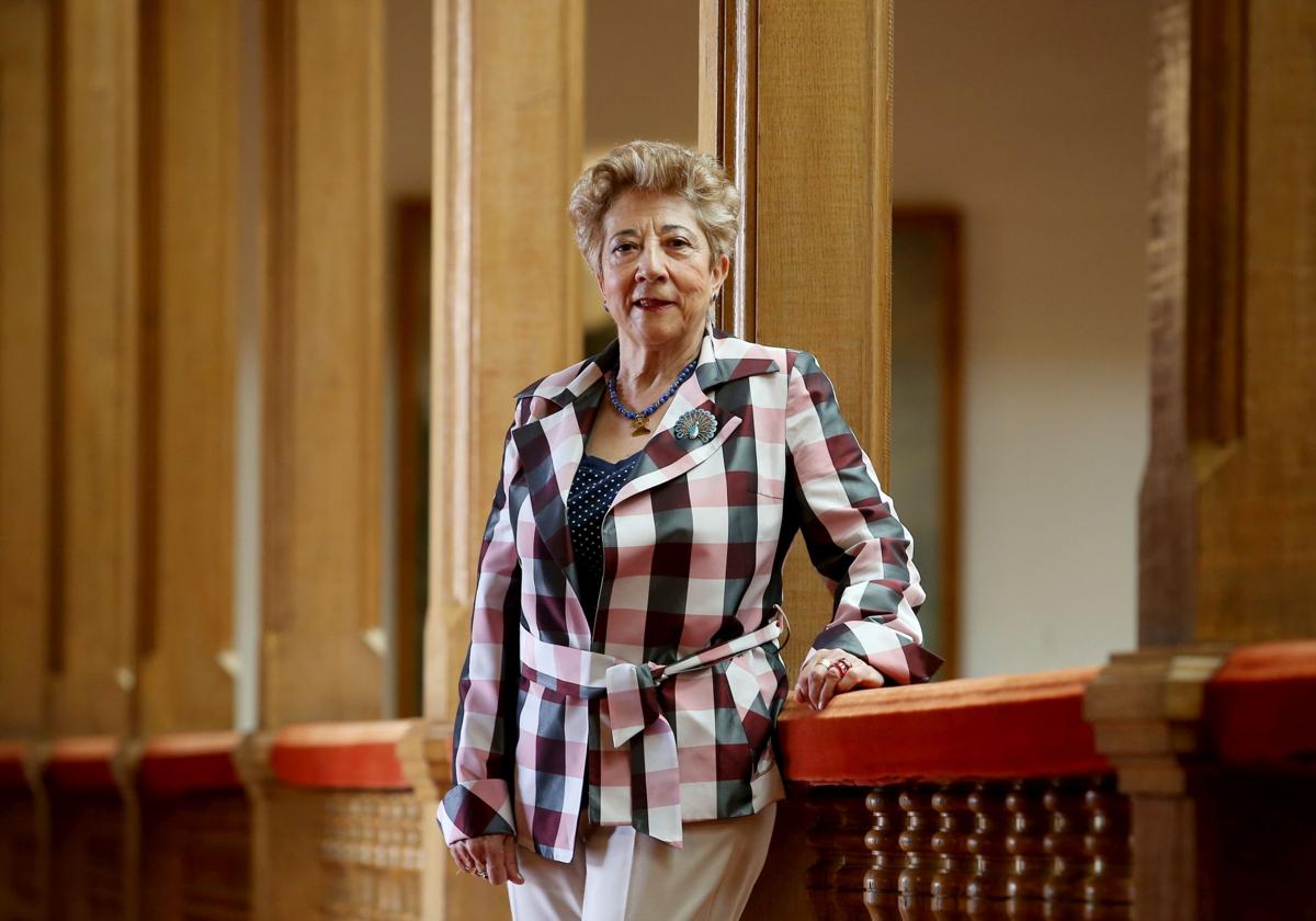 Araceli Mangas Martín, jurado de Ciencias Sociales de los Premios Princesa de Asturias.