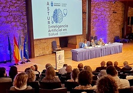Inauguración de la jornada 'Asturias Inteligencia Artificial de Salud'.