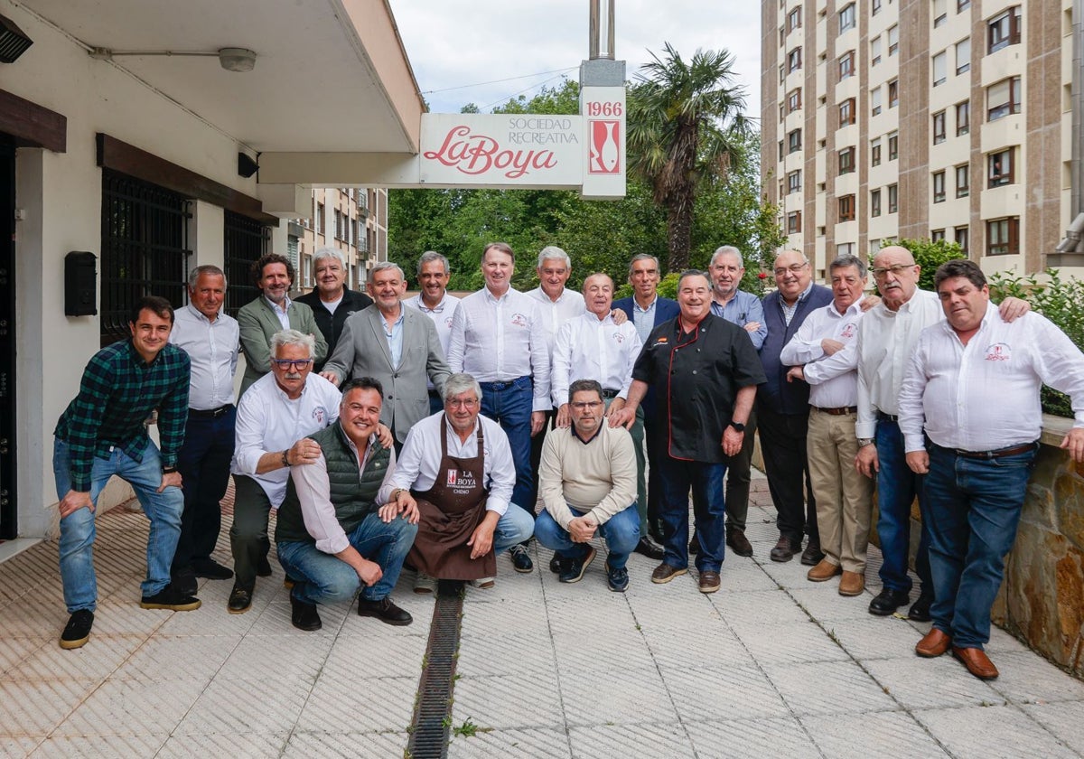 Homenaje de La Boya a la Caja Rural de Gijón por su 60 aniversario