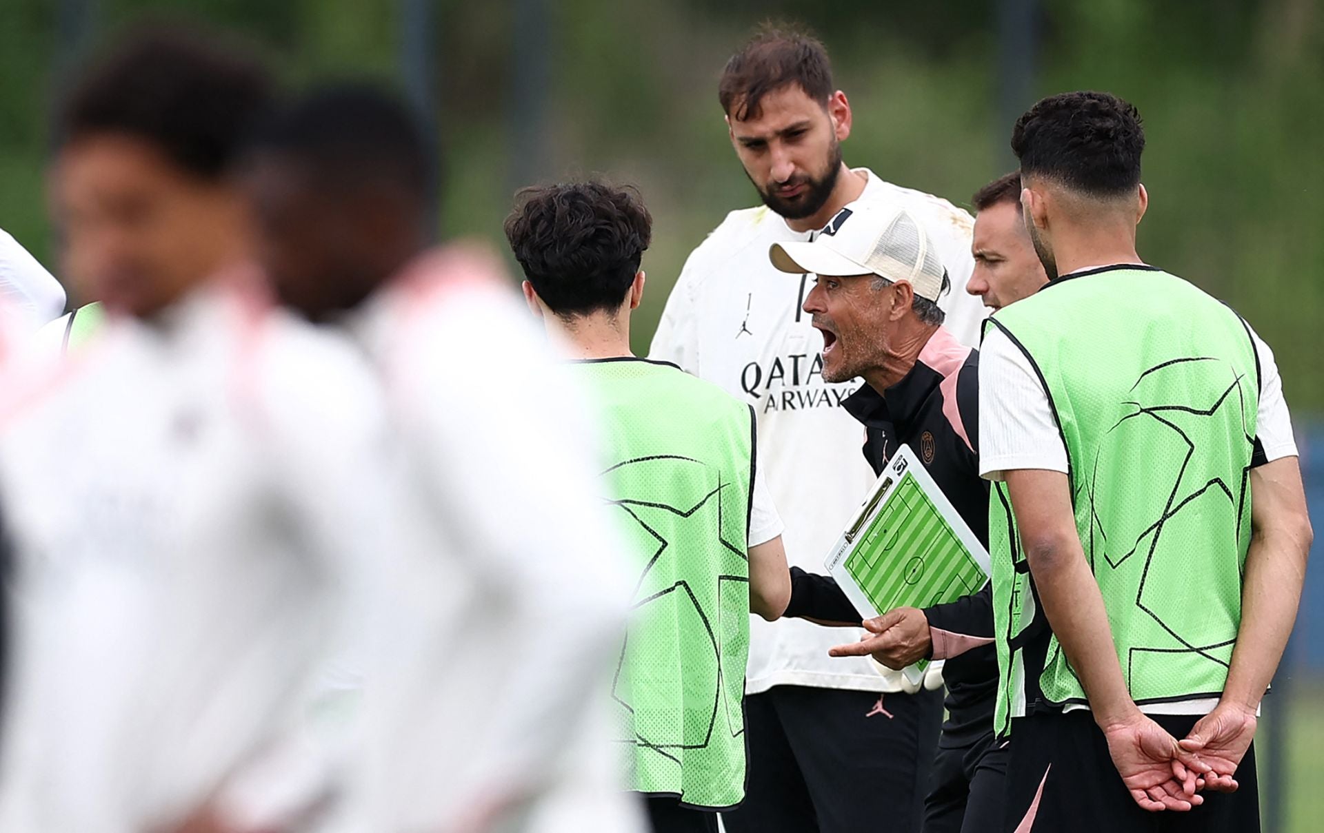 Las imágenes de cómo entrena Luis Enrique al PSG