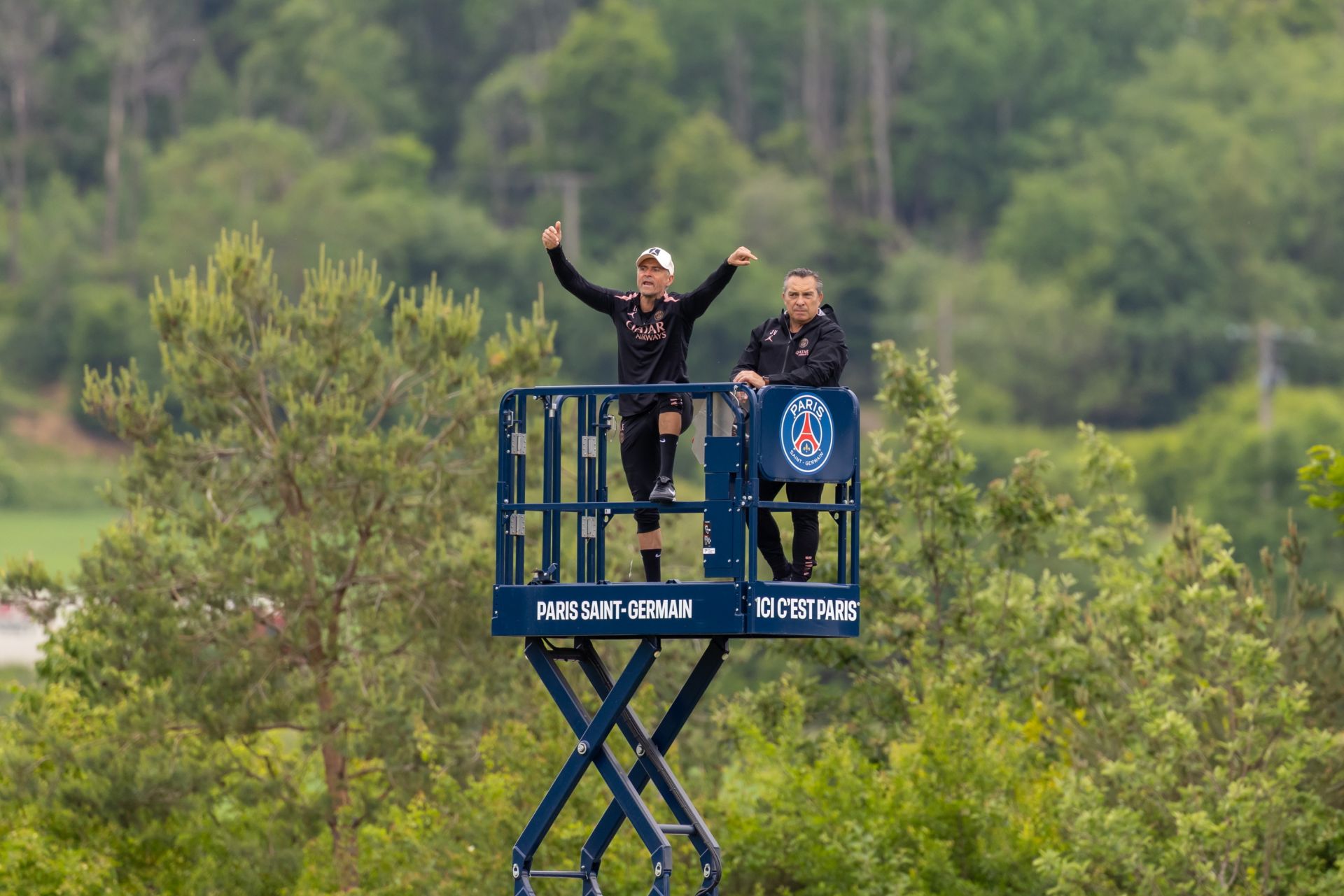 Las imágenes de cómo entrena Luis Enrique al PSG
