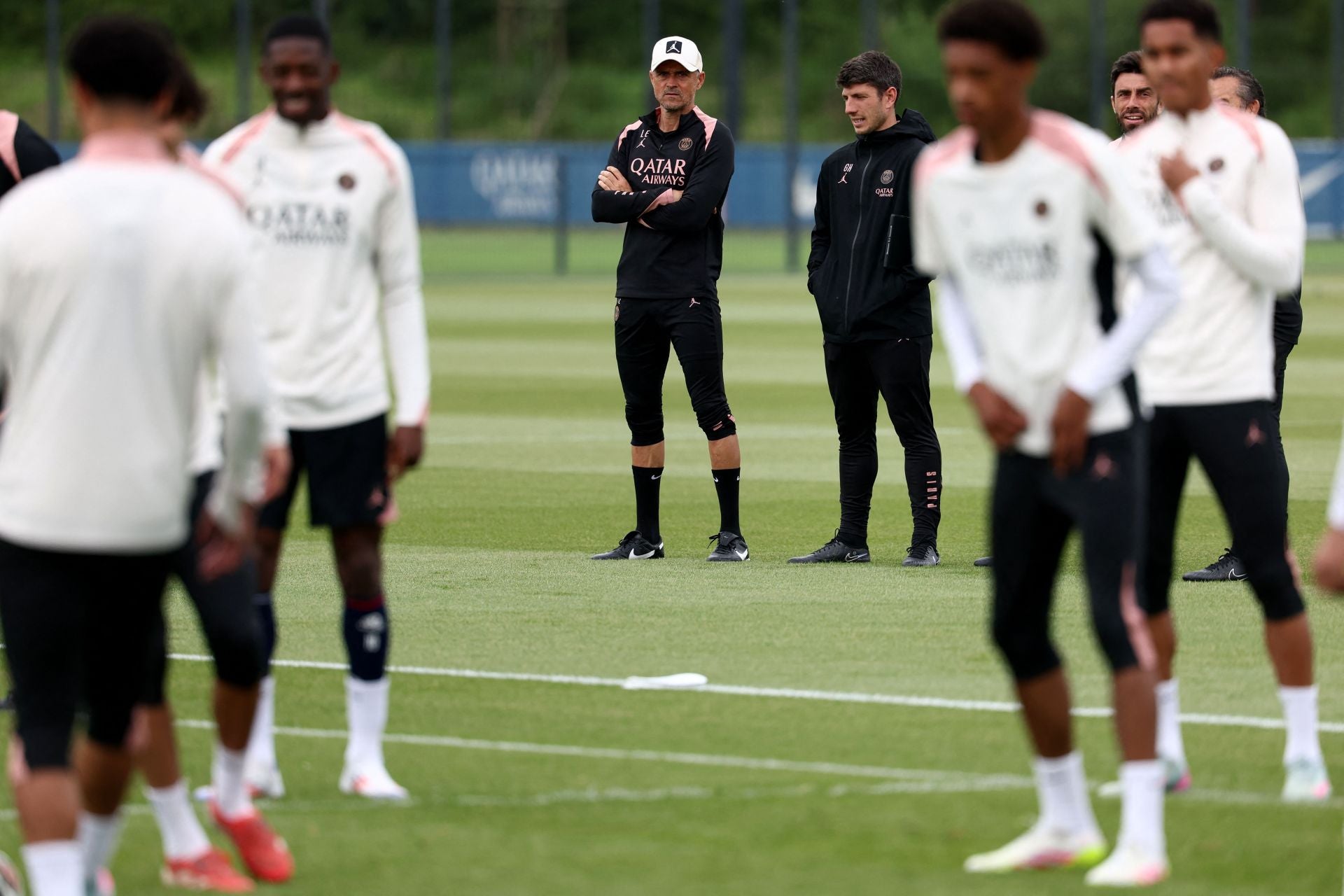 Las imágenes de cómo entrena Luis Enrique al PSG