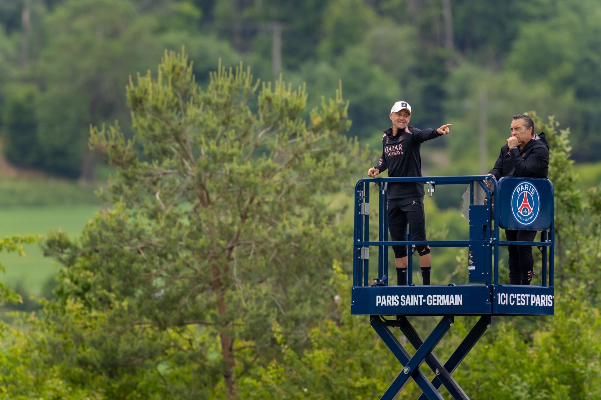 Las imágenes de cómo entrena Luis Enrique al PSG