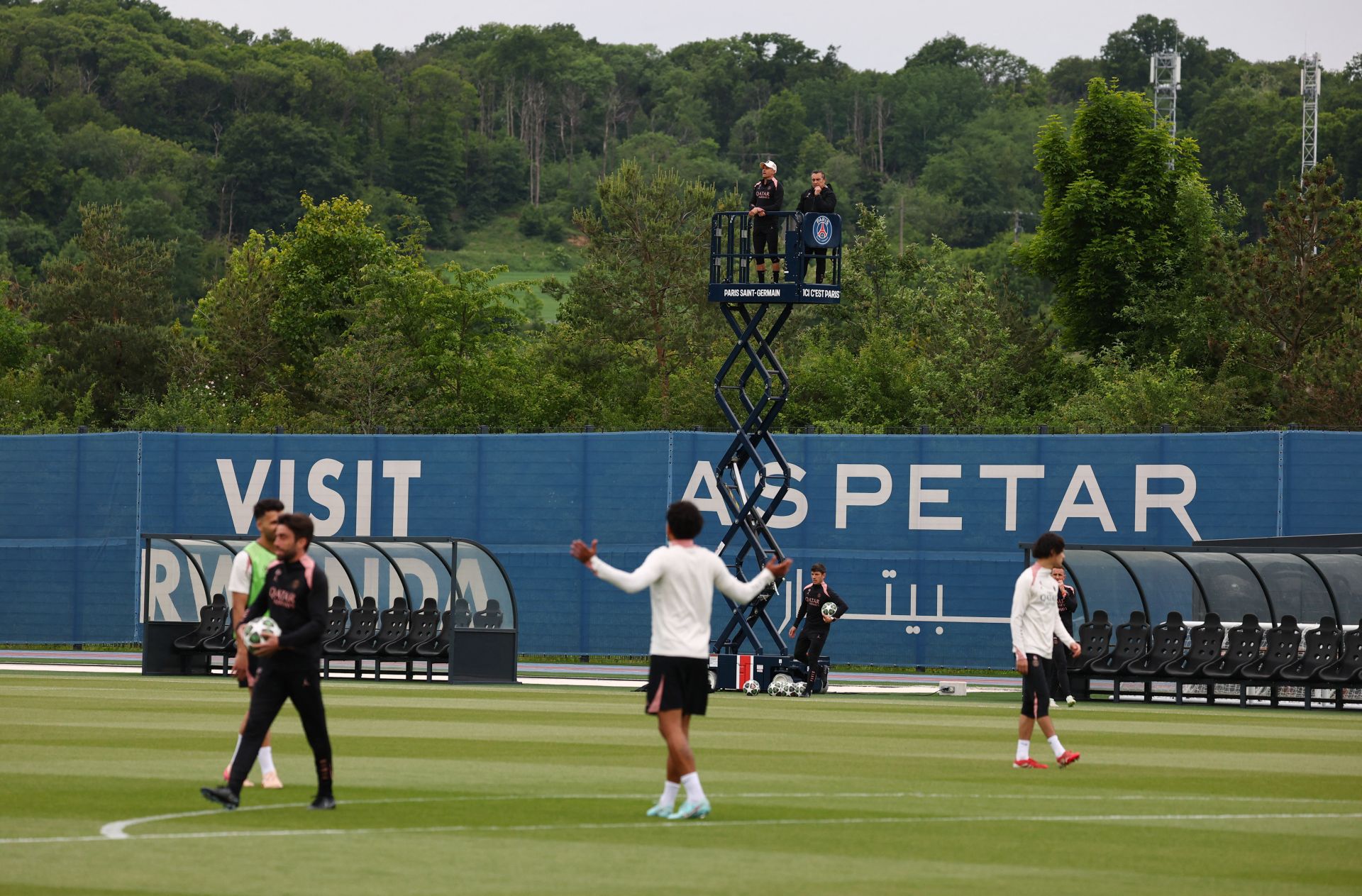 Las imágenes de cómo entrena Luis Enrique al PSG