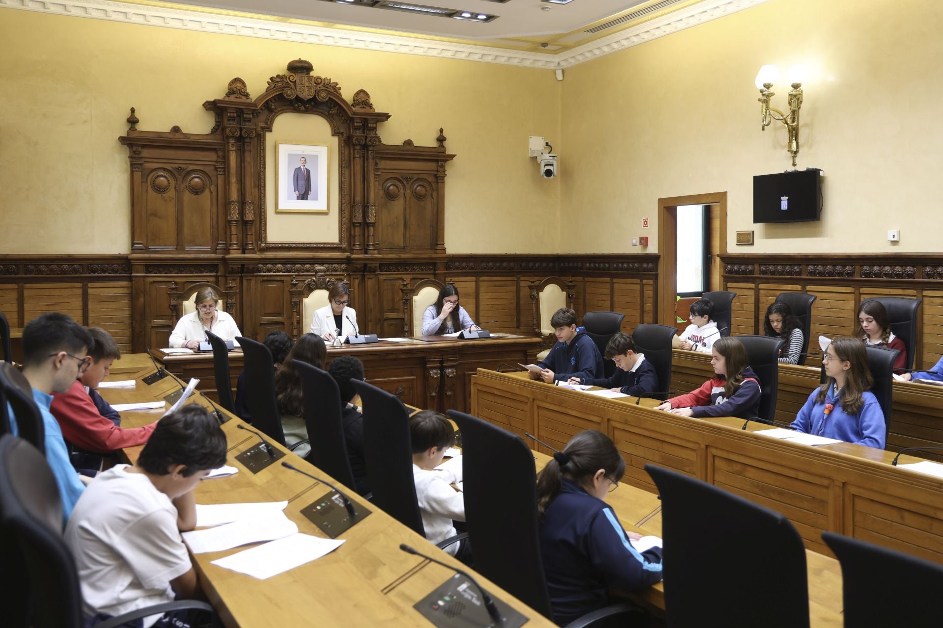 El Consejo de Infancia y Participación de Gijón, en imágenes