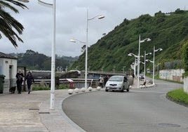 Paseo martítimo de Candás.