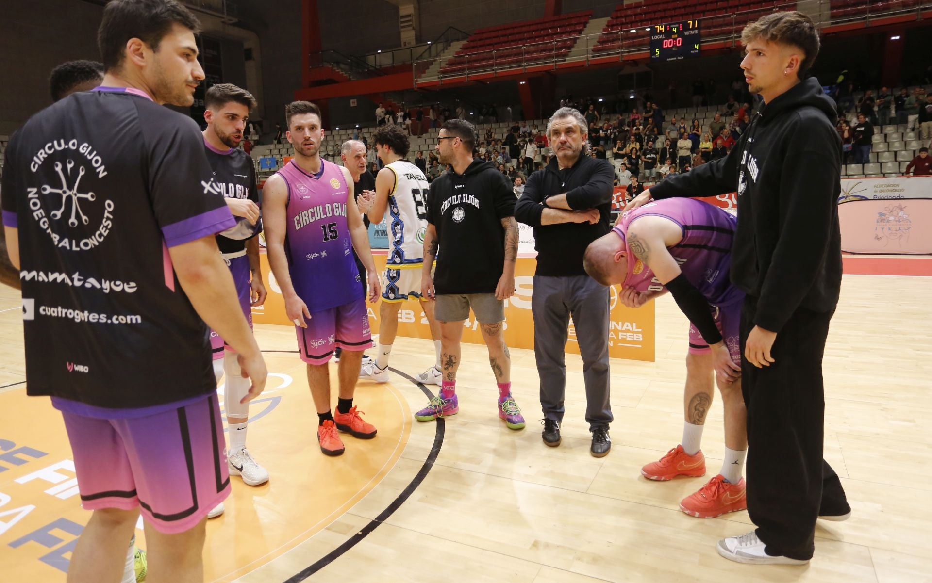 Las mejores imágenes del Círculo Gijón Noega Baloncesto - Sercomosa Molina Basket