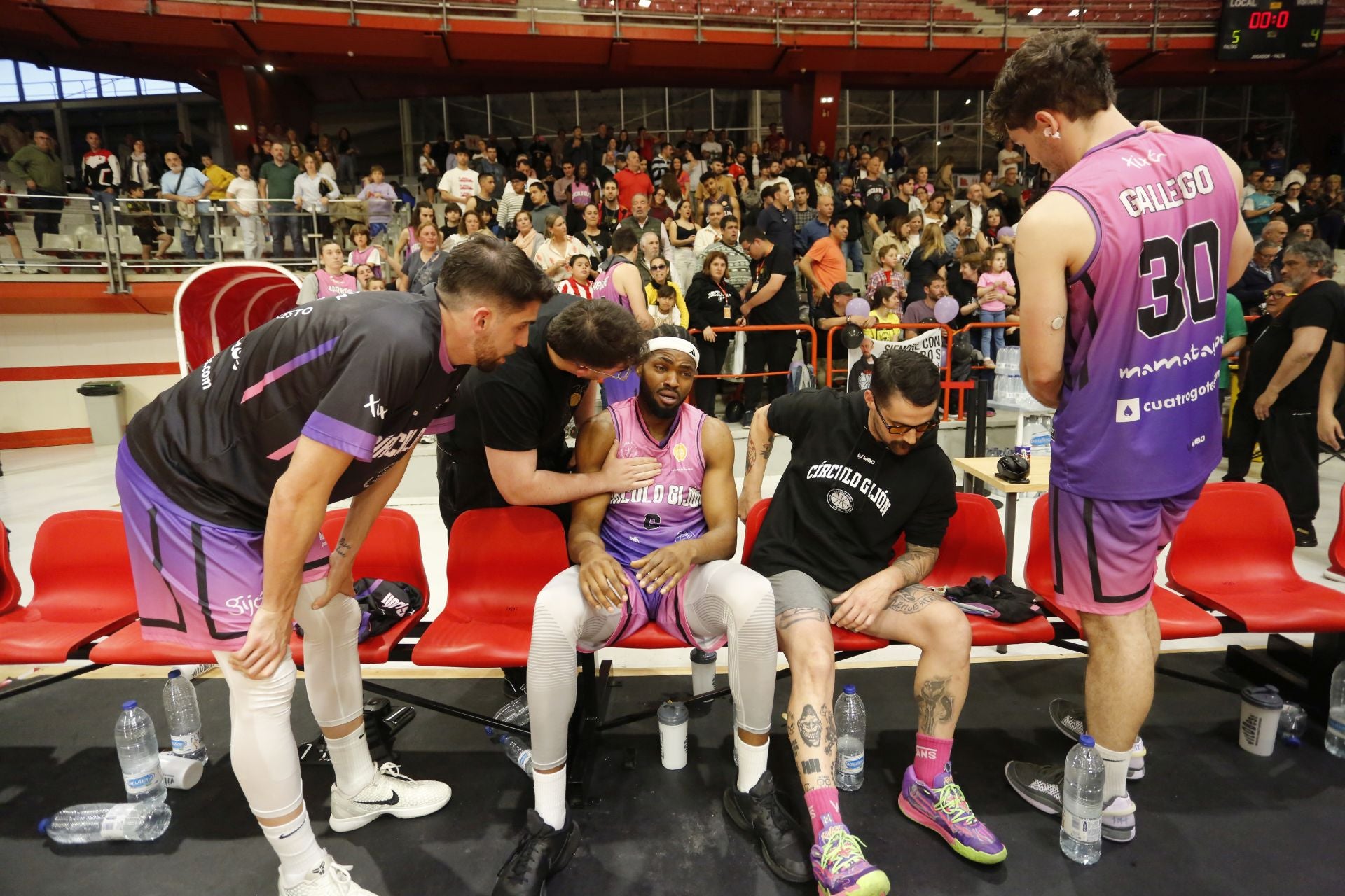 Las mejores imágenes del Círculo Gijón Noega Baloncesto - Sercomosa Molina Basket