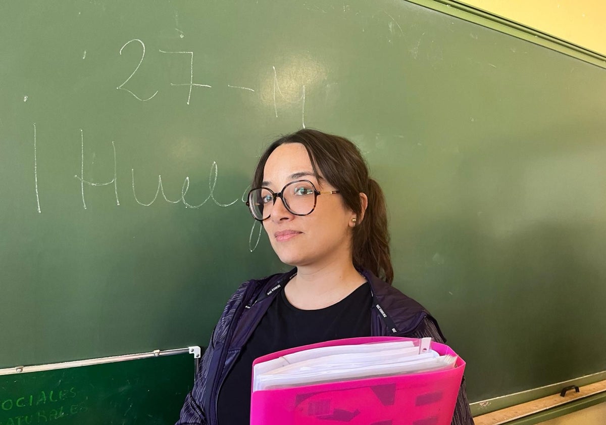 Imagen principal - Rocío Paz, directora del colegio Santa Olaya de Gijón.