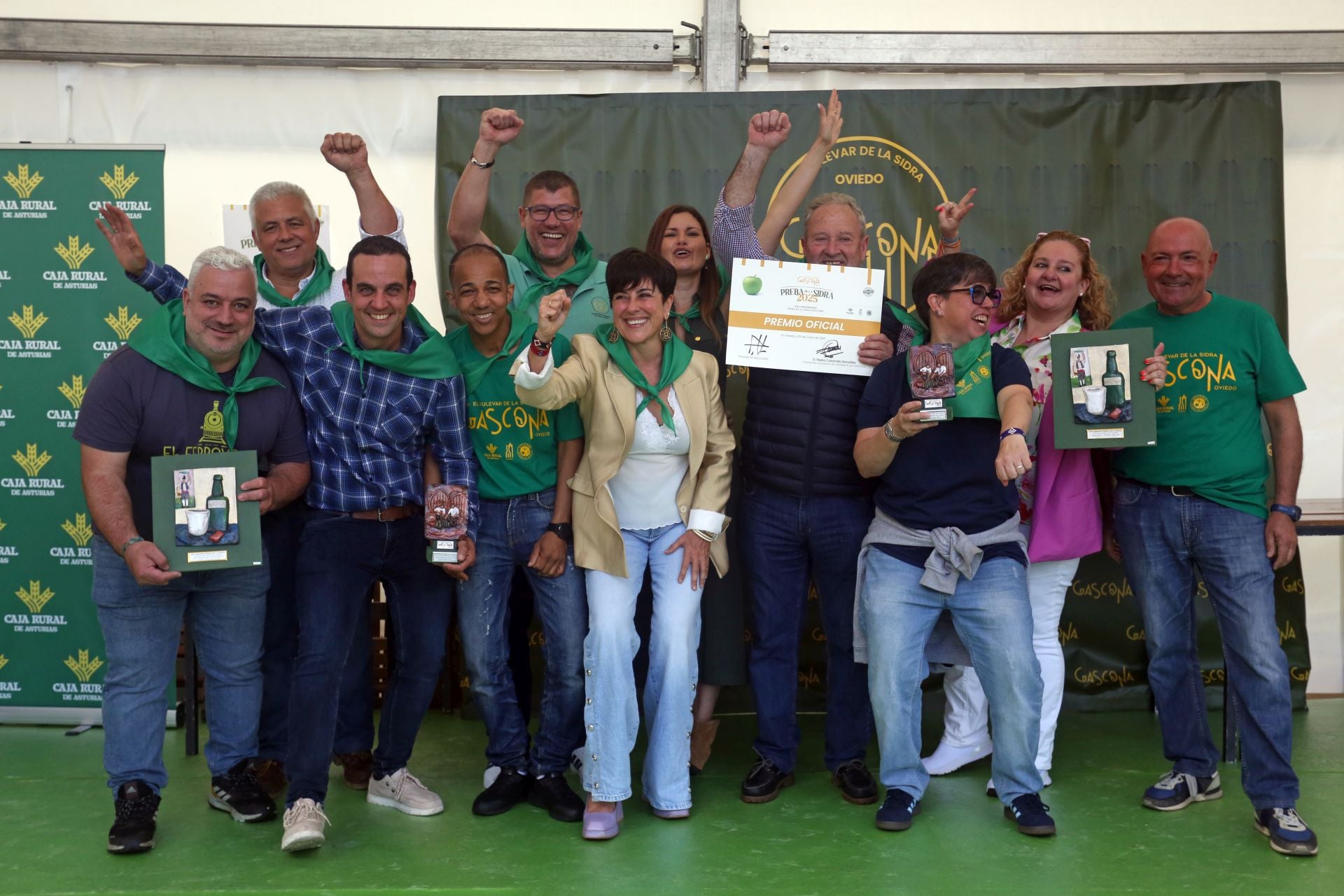 Las mejores fotos de la Preba de la Sidra de Oviedo