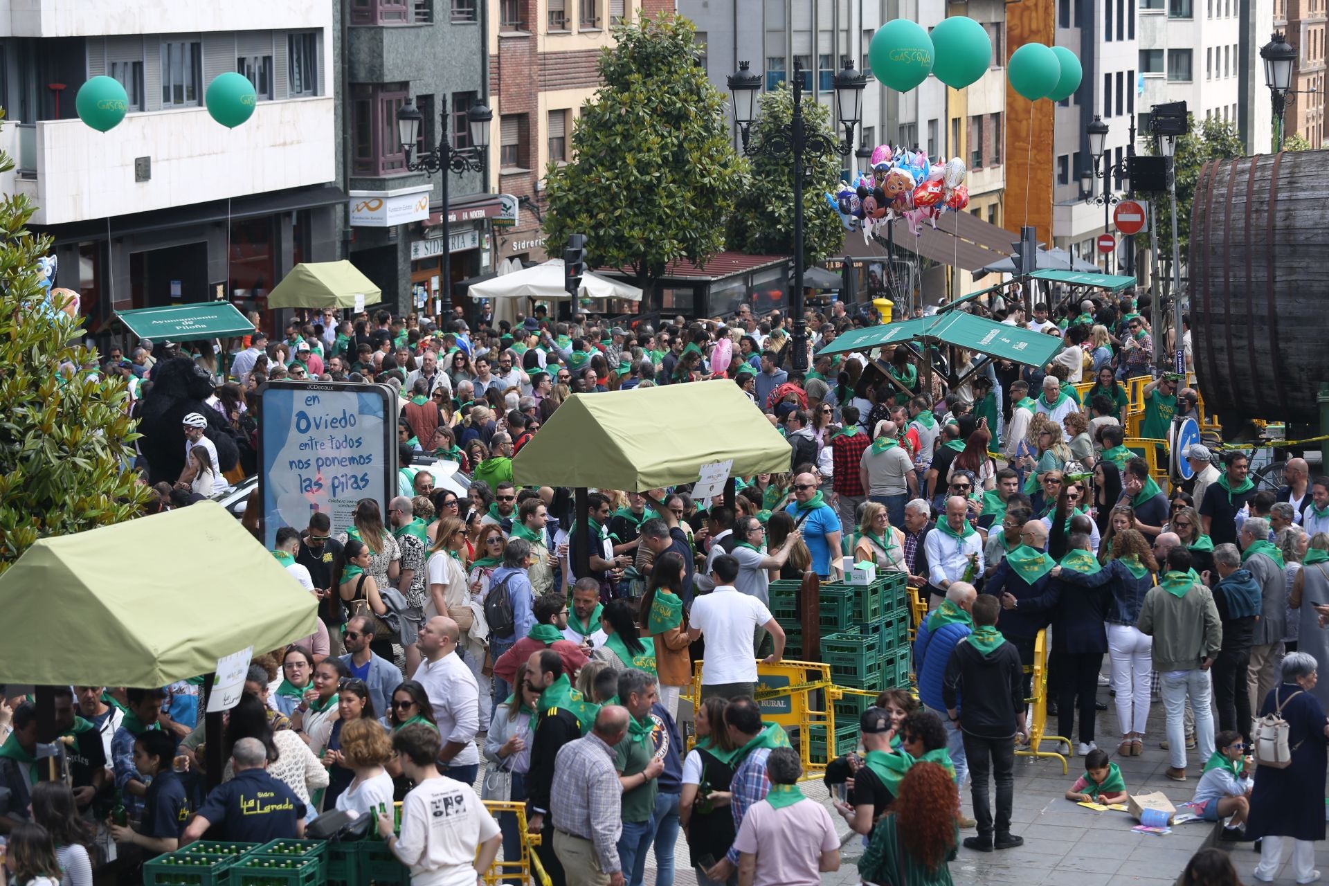 Las mejores fotos de la Preba de la Sidra de Oviedo