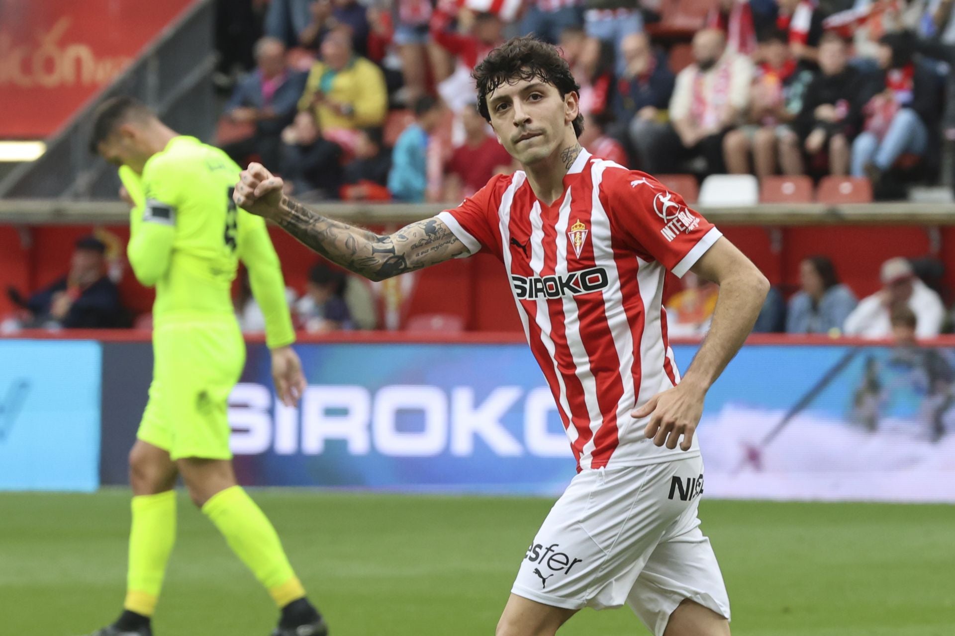 Sporting de Gijón - Cartagena: despedida a la temporada y a un inolvidable Cote, en imágenes