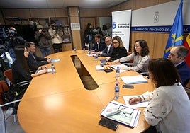 Reunión de la consejera de Educación con ANPE.