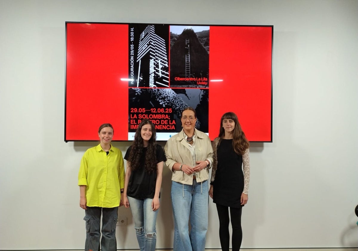 Inés Augusto, Nayara Durán, Covadonga Díaz y Mónica Armantina.