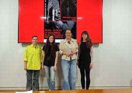Inés Augusto, Nayara Durán, Covadonga Díaz y Mónica Armantina.