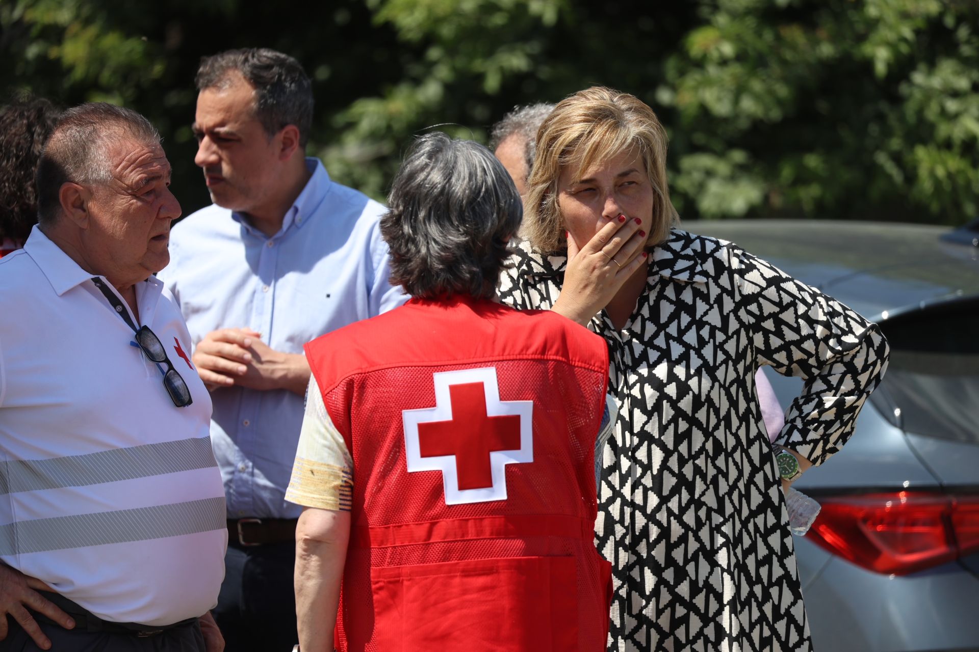 Las imágenes del grave accidente laboral en Coaña