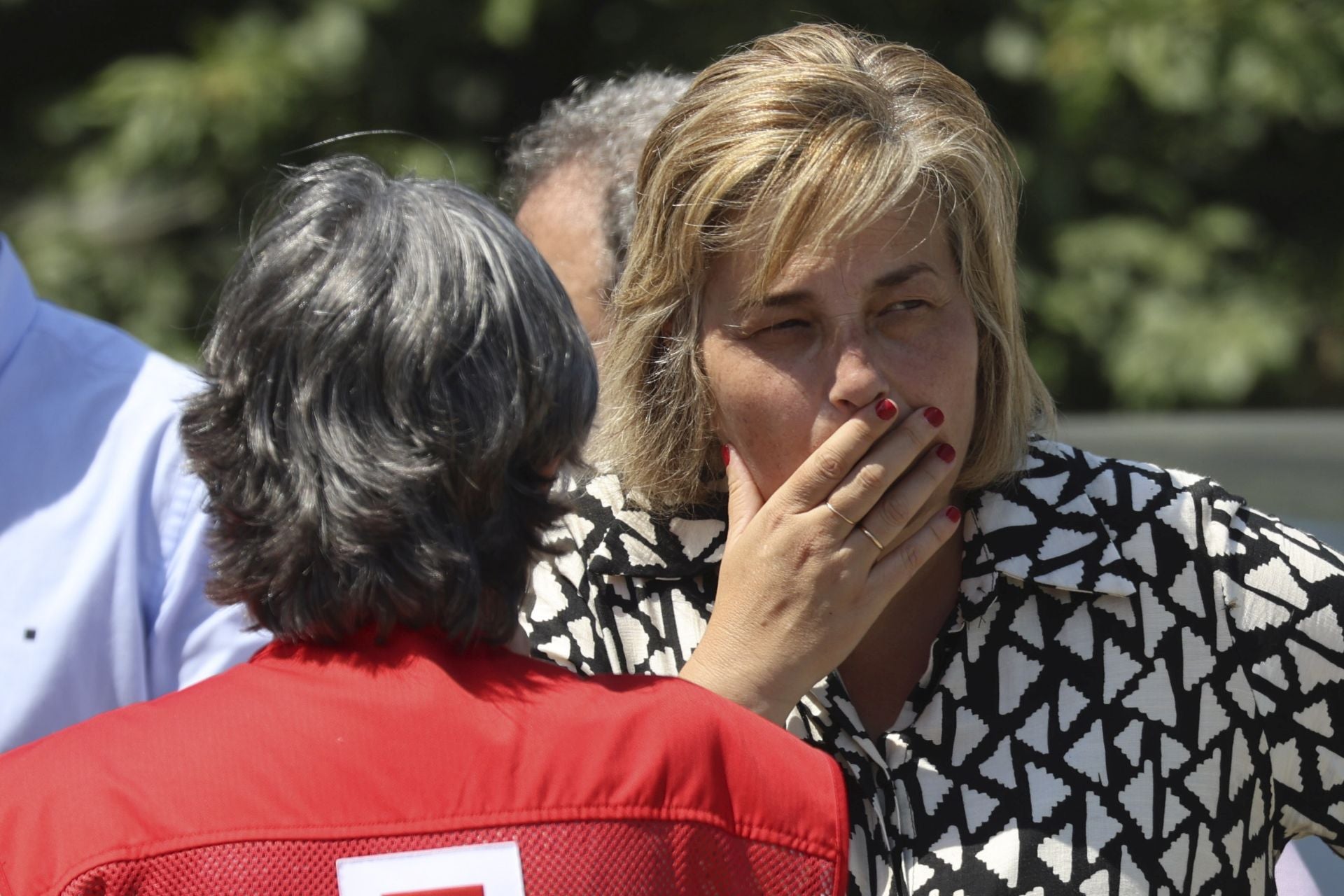 Las imágenes del grave accidente laboral en Coaña