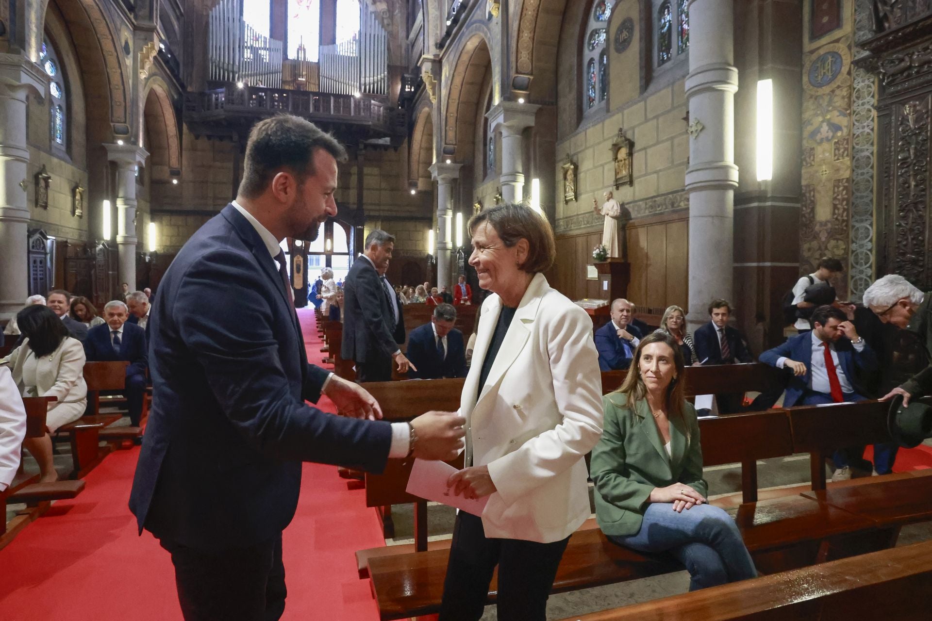 La clausura del Centenario de la Basílica del Sagrado Corazón, en Gijón, en imágenes