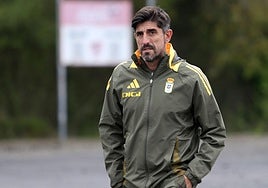 Paunovic, entrenador del Real Oviedo.