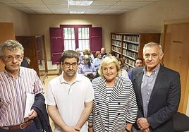 Juan Ramón Fuentes, Rubén Domínguez, Inés Gómez Feito y Lino Gómez Feito.