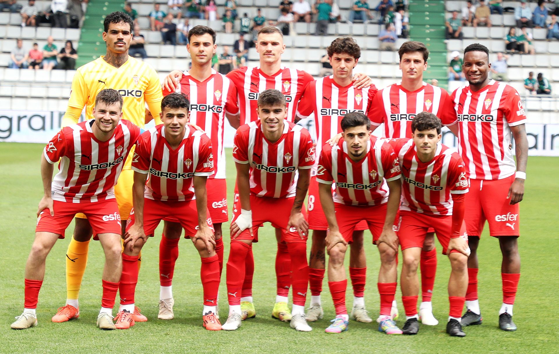 Las mejores jugadas del Racing de Ferrol 0-2 Sporting, en imágenes