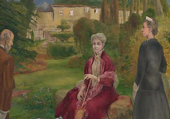 'La señora', óleo sobre lienzo, c. 1949