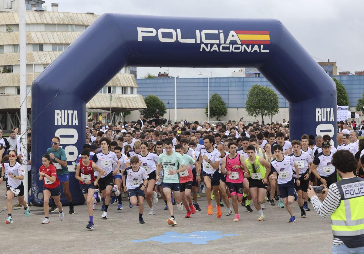 Fotos: Carrera Solidaria Ruta 091 Gijón 2025