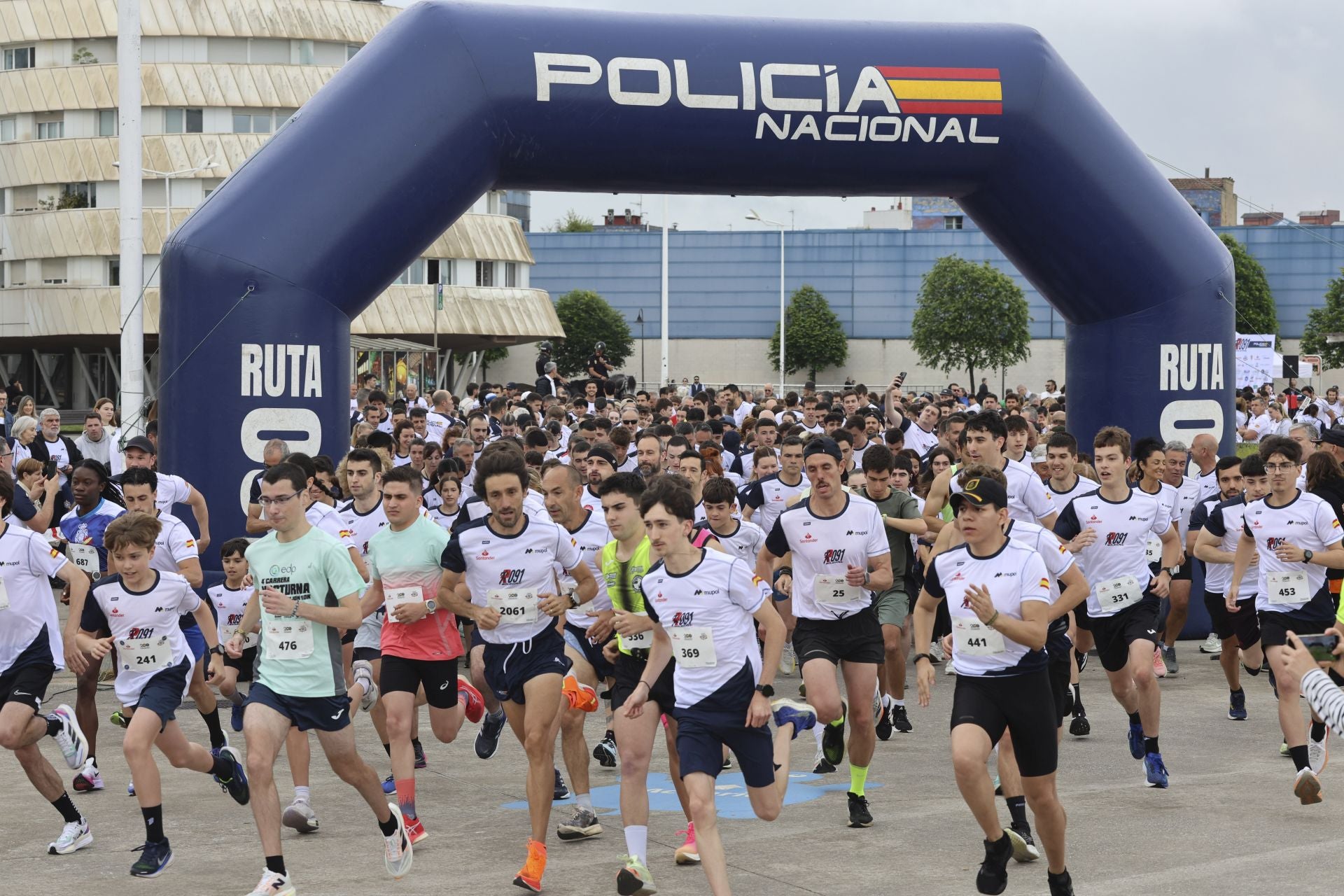 Fotos: Carrera Solidaria Ruta 091 Gijón 2025