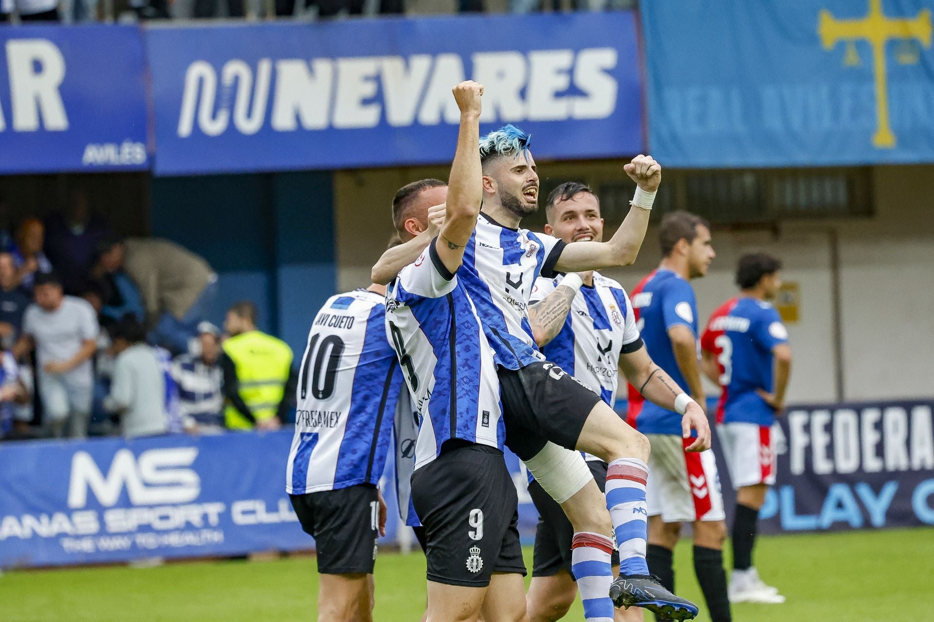 Las mejores imágenes del Real Avilés-Rayo Majadahonda: jugadas y búscate