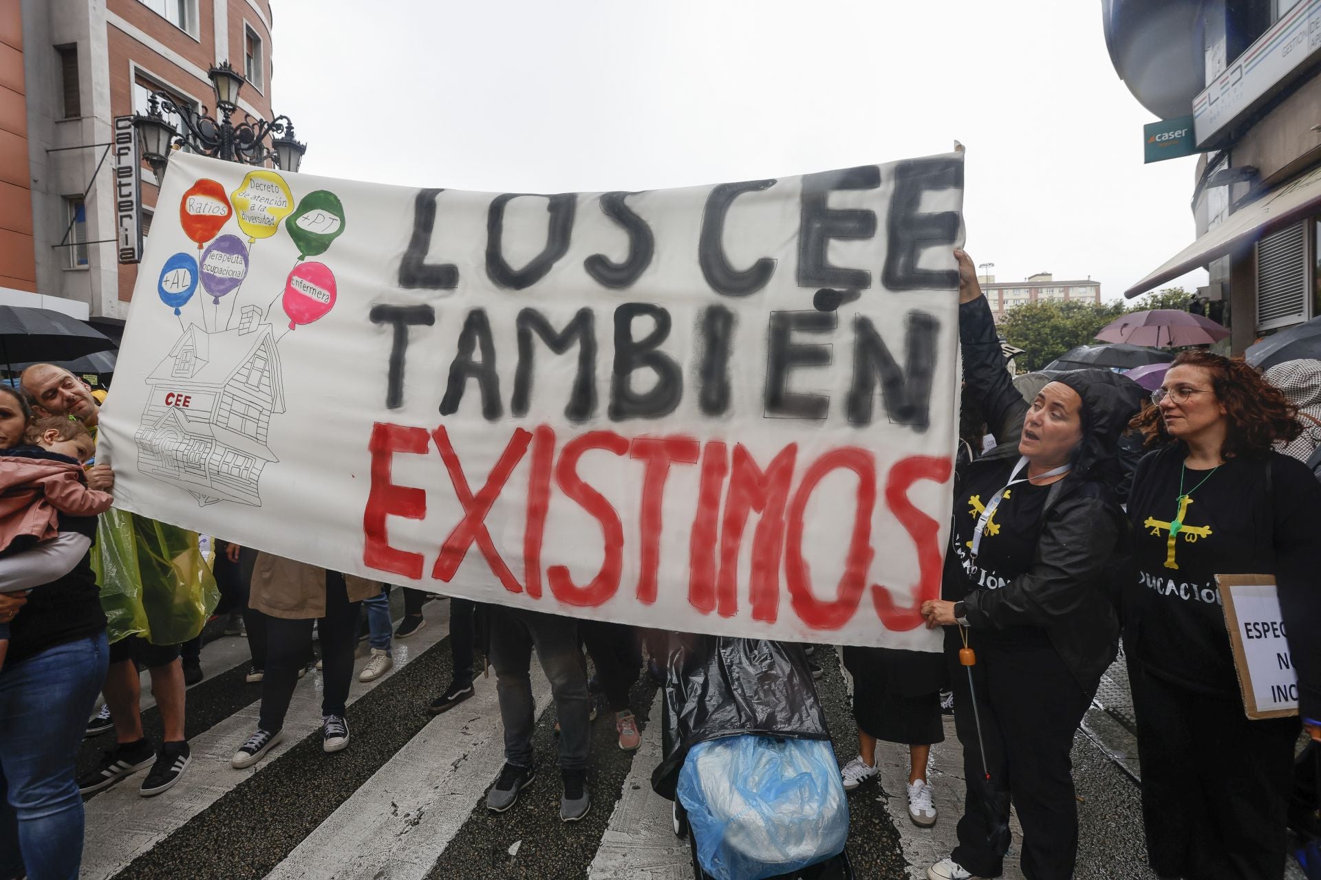 «Basta ya de precariedad»: Asturias clama por una educación pública de calidad