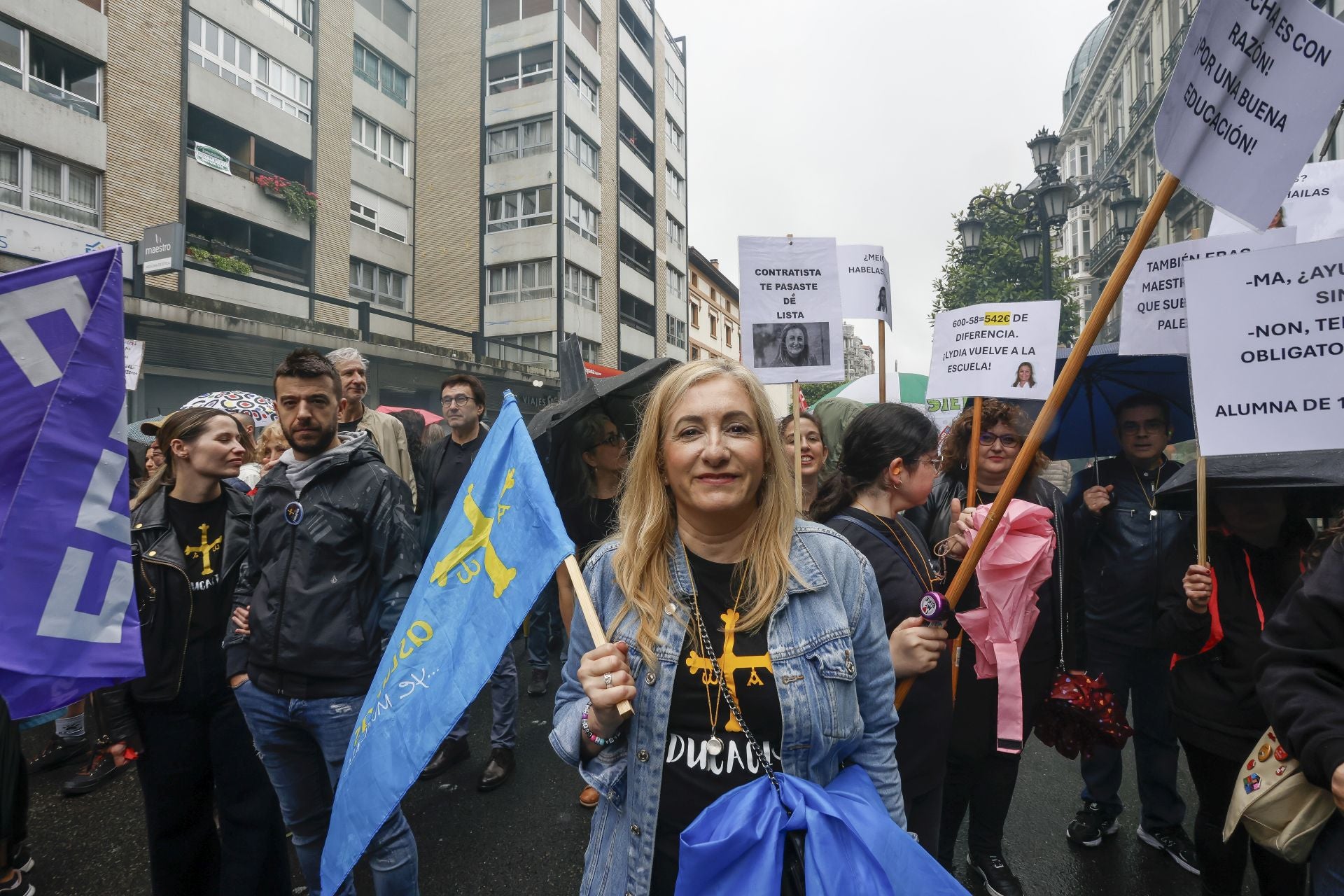 «Basta ya de precariedad»: Asturias clama por una educación pública de calidad