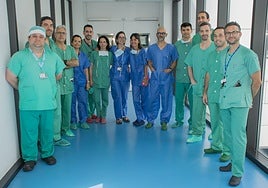 Profesionales del Servicio de Urología del HUCA.