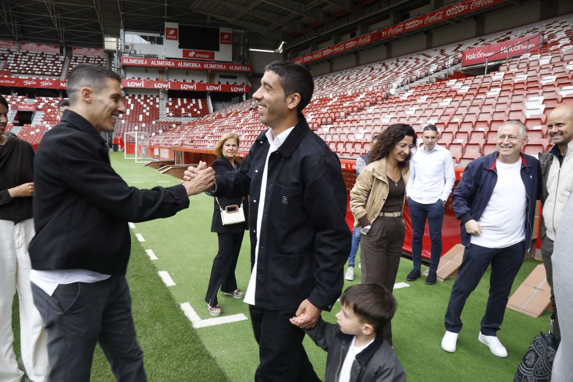 El Molinón y la despedida más íntima de Cote