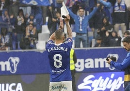 Cazorla se dirigió a la afición tras el partido ante el Cádiz.