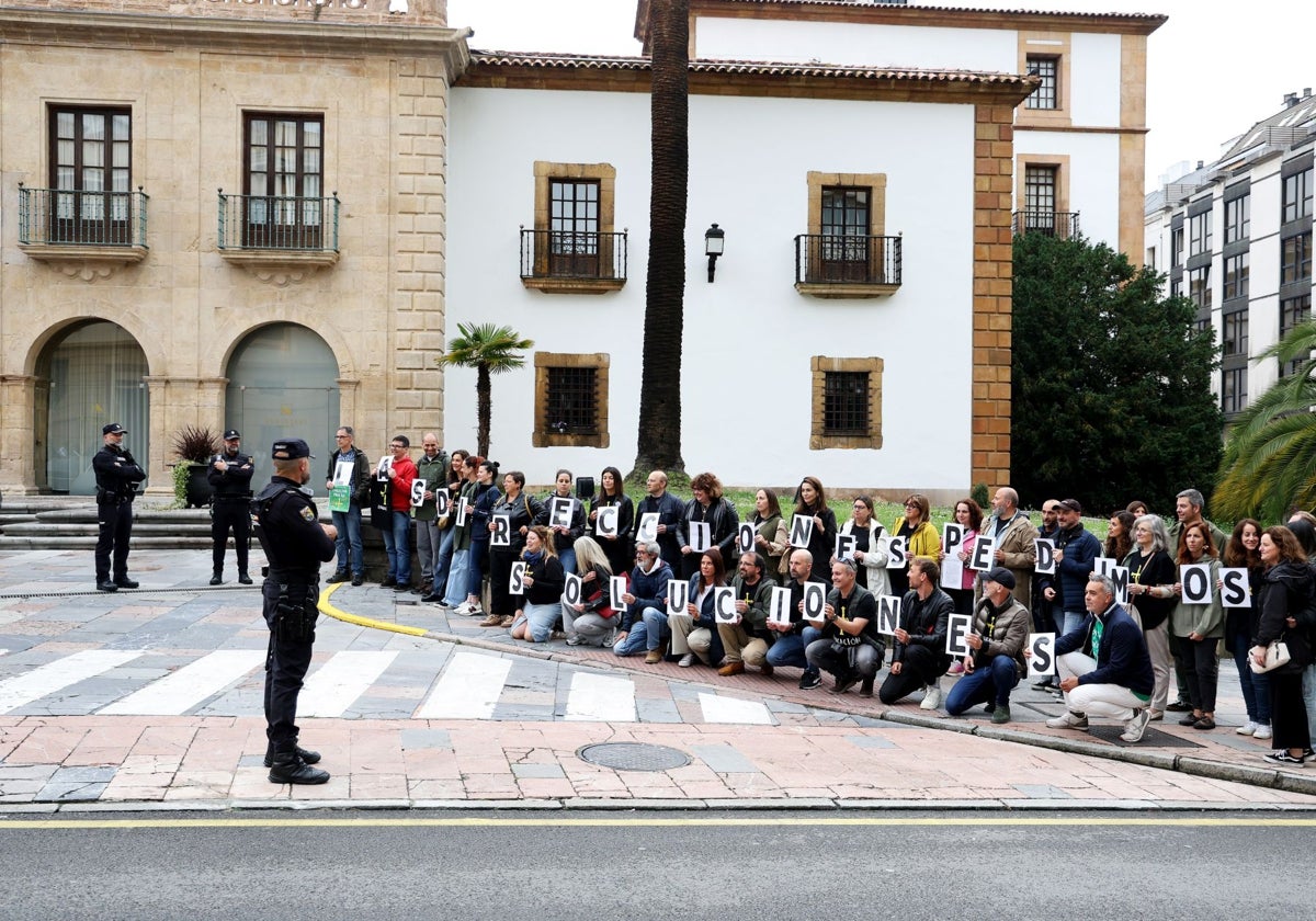 'Las direcciones pedimos soluciones', han pedido al presidente.