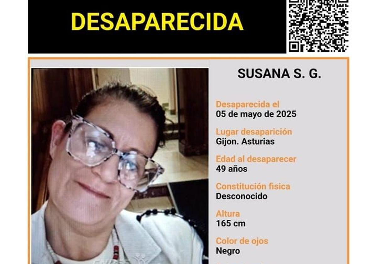 Desaparecida en Gijón: buscan a una mujer de 49 años «con problemas de salud»