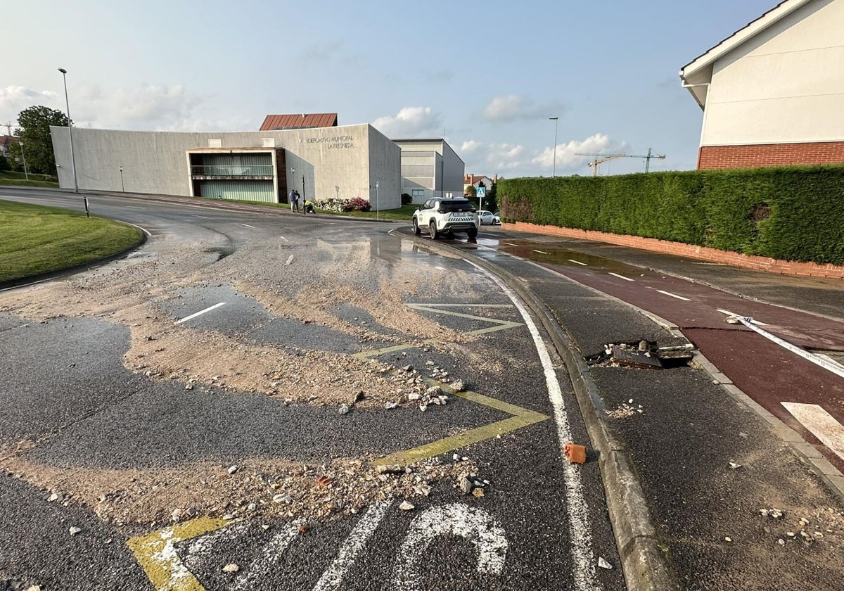 La obra de mejora en el depósito de agua fue la causa del reventón en La Fresneda