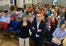 Los investigadores Ana Coto y Francisco Ocaña