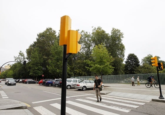 La avenida de Torcuato Fernández Miranda, donde las obras afectarán sobre todo a la zona peatonal.