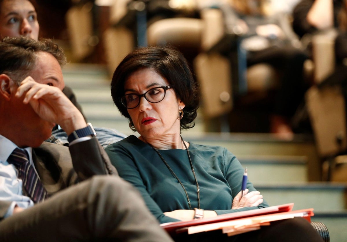 La magistrada Pilar de Lara, que tiene concedida provisionalmente una plaza en la Audiencia Provincial de Asturias.