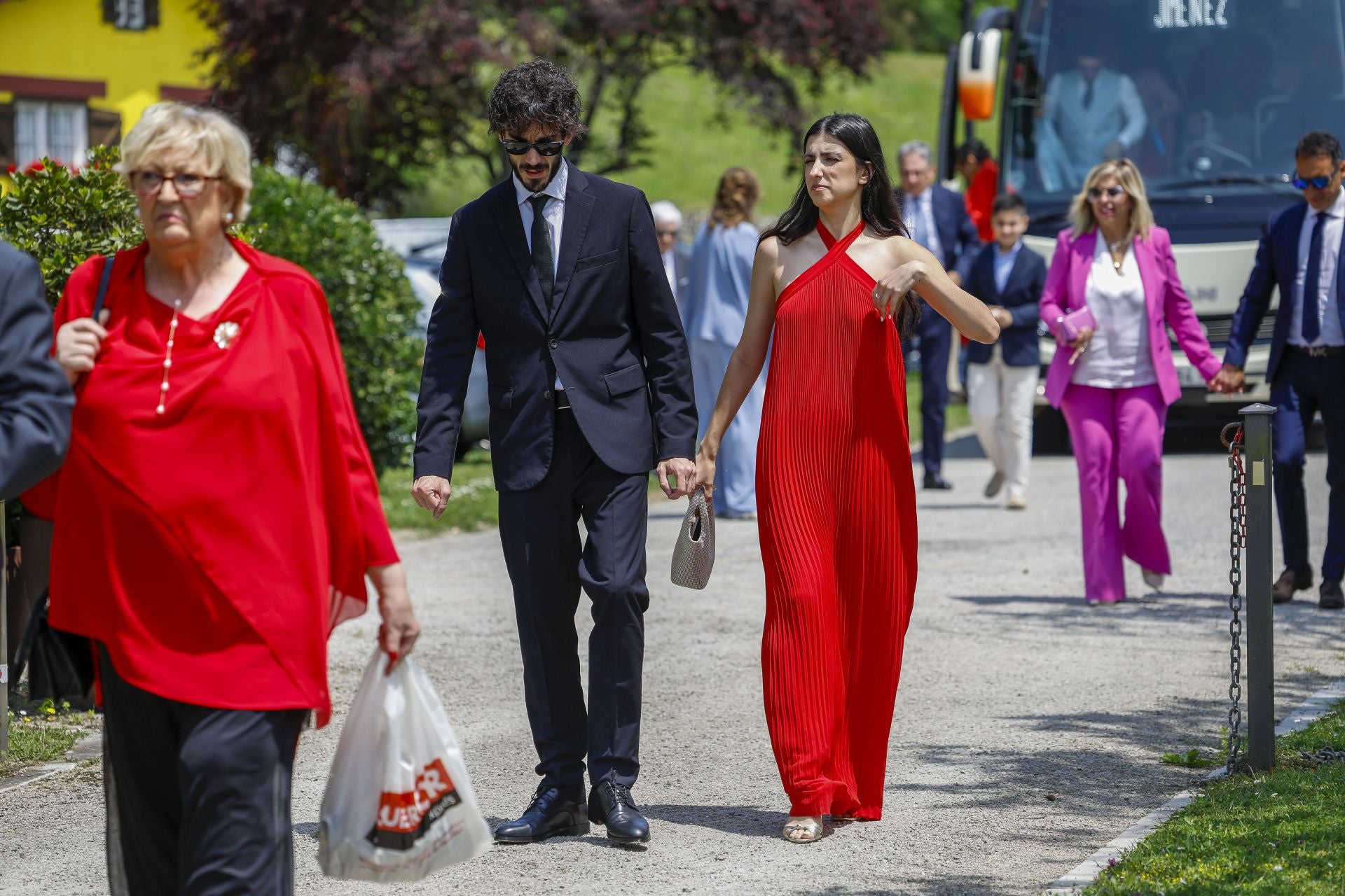 Una boda celebrada en Gijón y dos enamorados de la ciudad