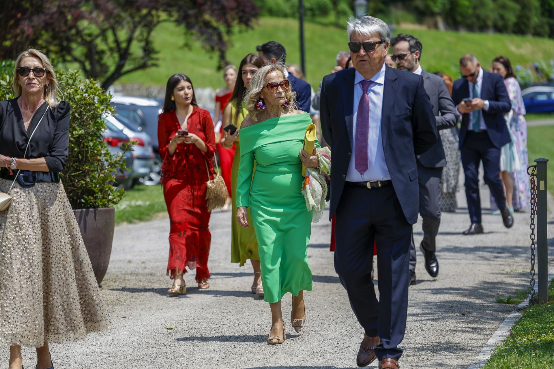 Una boda celebrada en Gijón y dos enamorados de la ciudad