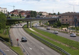 El margen izquierda del Bulevar de Santullano, que también será reurbanizado para completar las obras ya ejecutadas.