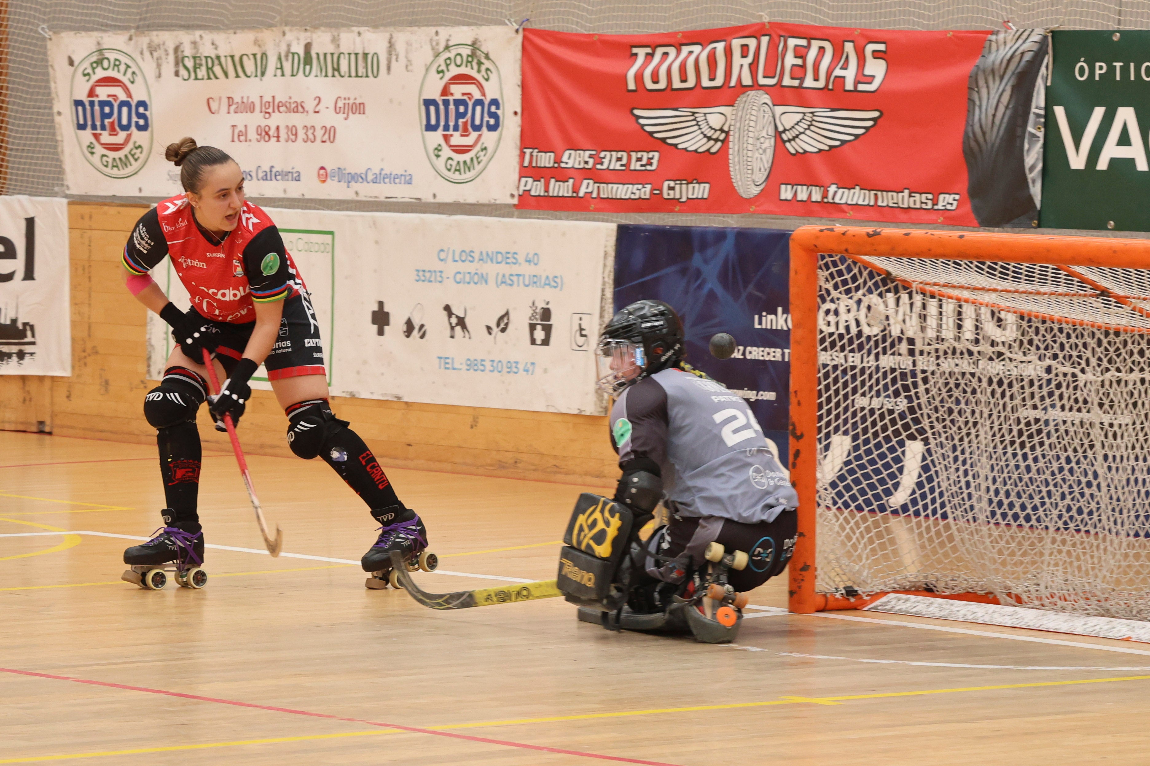 Entre la alegría y el llanto: las imágenes del último partido del Telecable Hockey