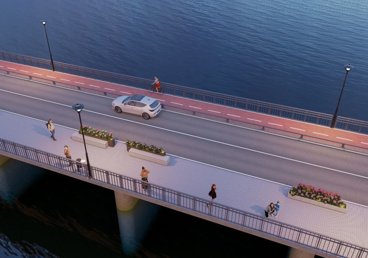 El Ministerio Transportes retoma la obra del puente de Ribadesella tras casi dos años de replanteárselas