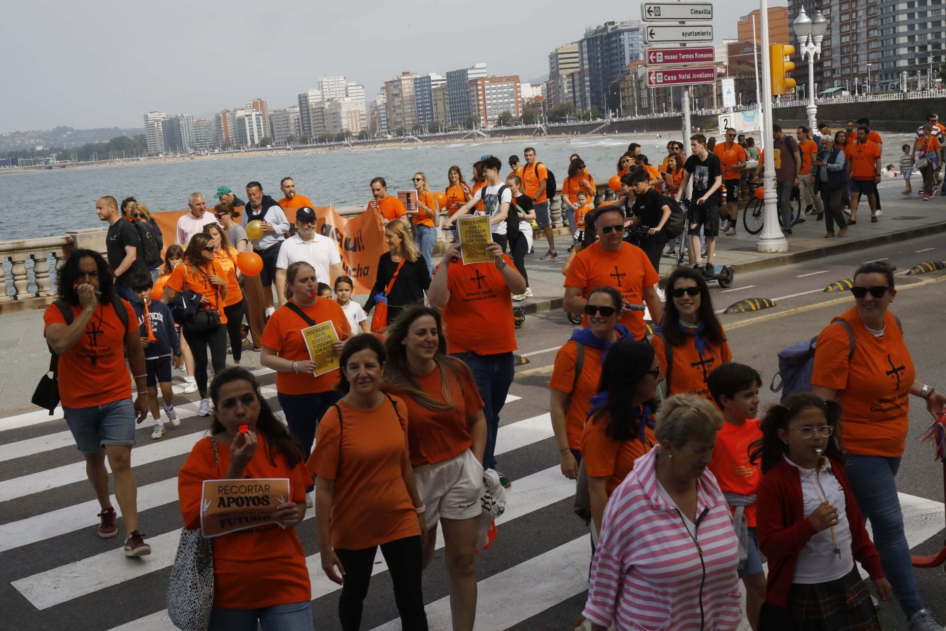 La escuela concertada alza la voz en Gijón: «¡Hasta aquí!»