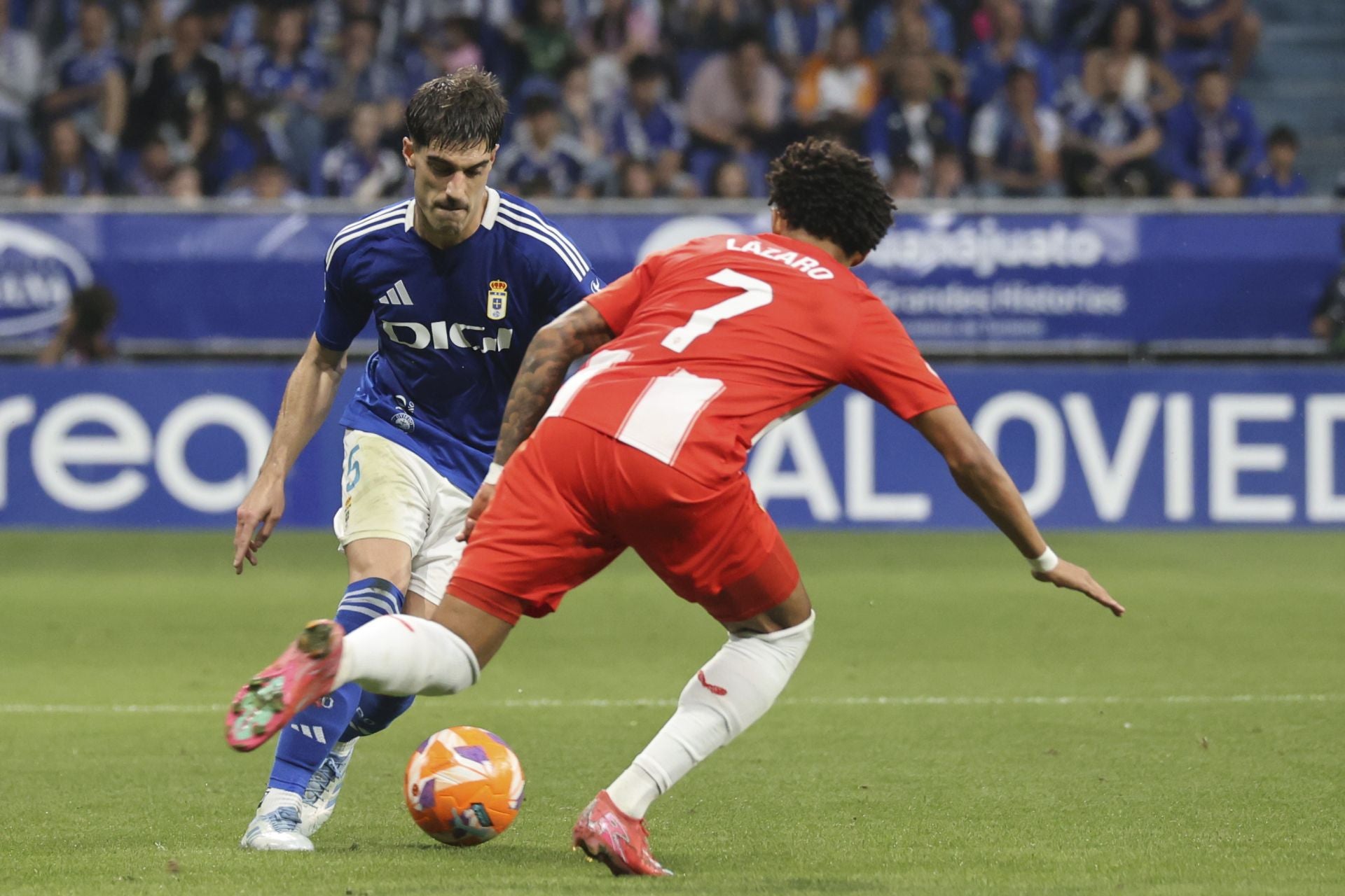 Las mejores imágenes del Real Oviedo - Almería